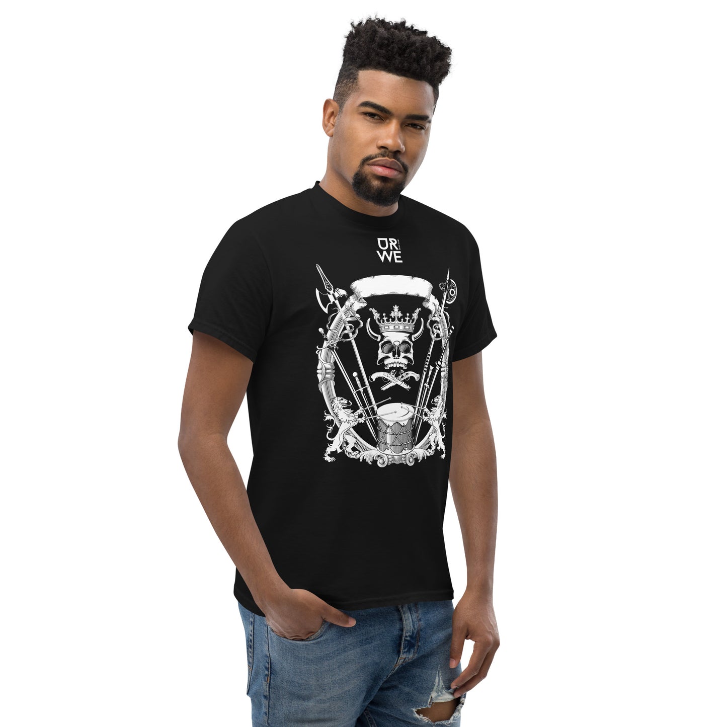 T-shirt manga curta: Skull SE