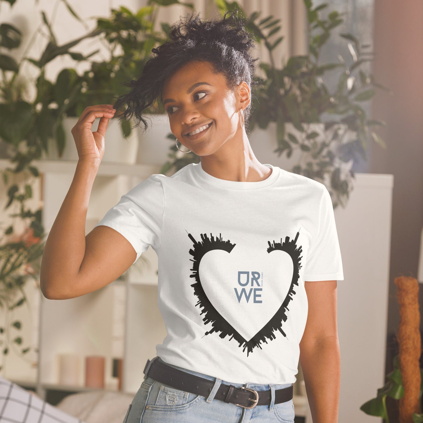 T-shirt manga curta: Heart SE