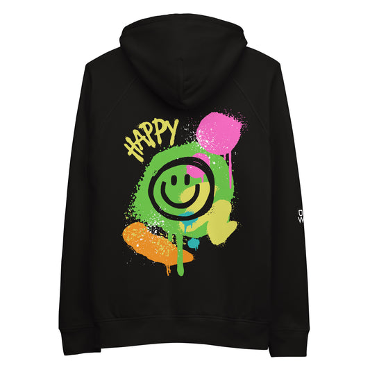 Sweatshirt com capuz algodão orgânico: Happy smile SE