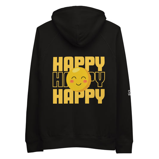 Sweatshirt com capuz algodão orgânico: Happy SE