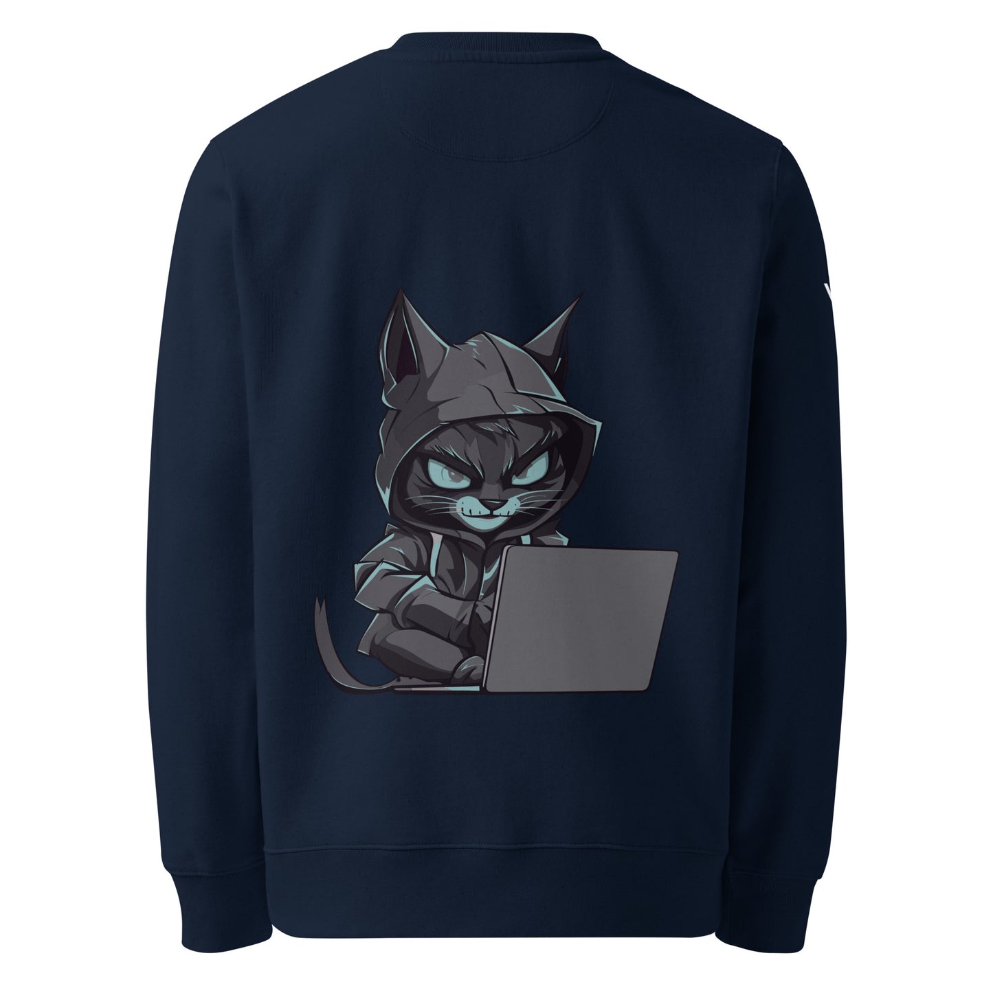 Sweatshirt: Hacker Cat NE