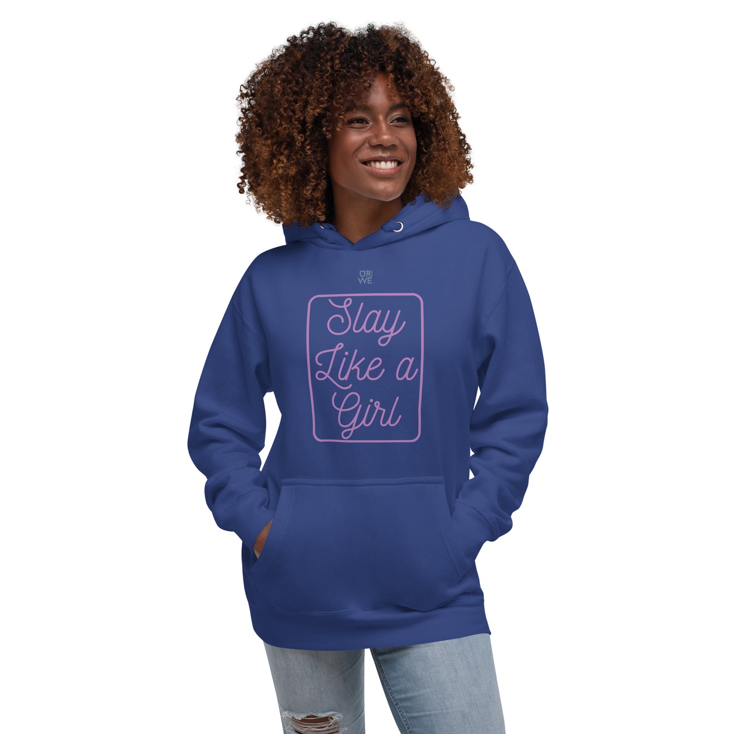 Sweatshirt com capuz: Slay Like a Girl SE