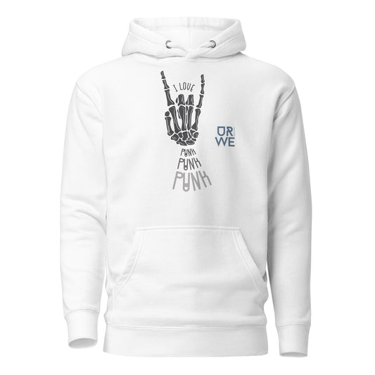 Sweatshirt com capuz: I love punk SE