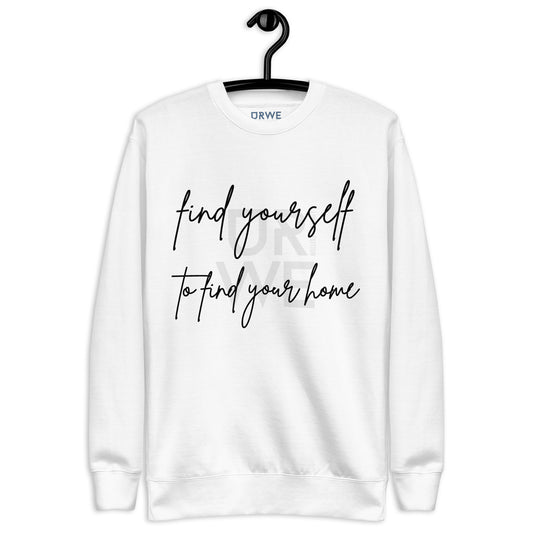 Sweatshirt: Find yourself SE