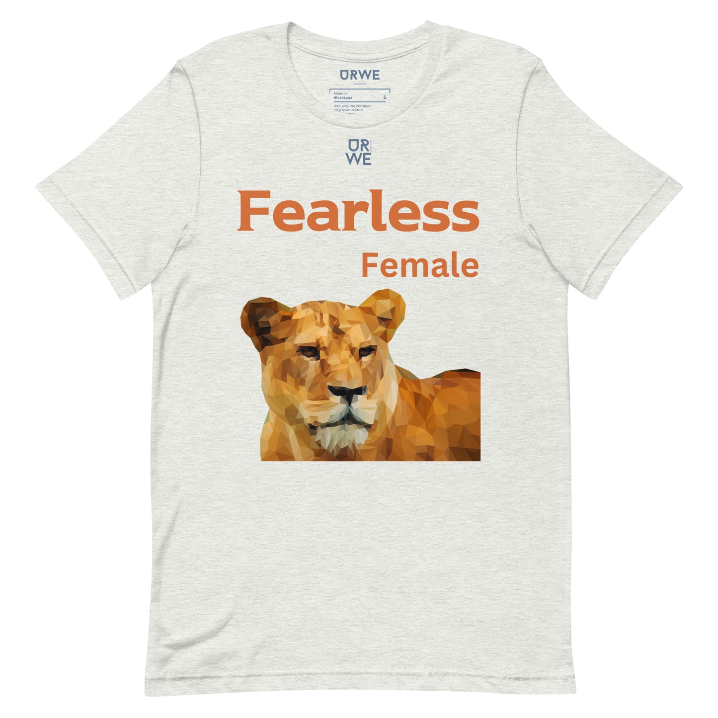 T-shirt manga curta: Fearless Female SE