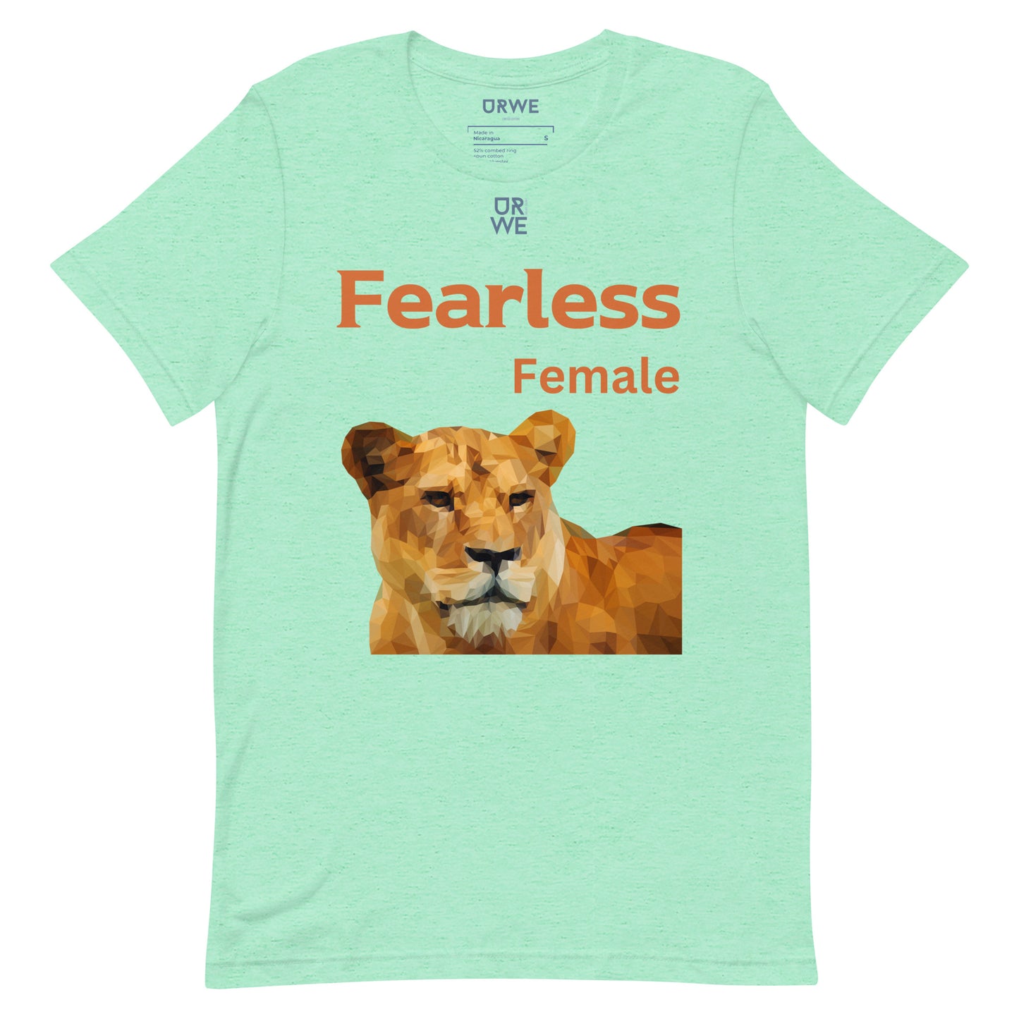 T-shirt manga curta: Fearless Female SE