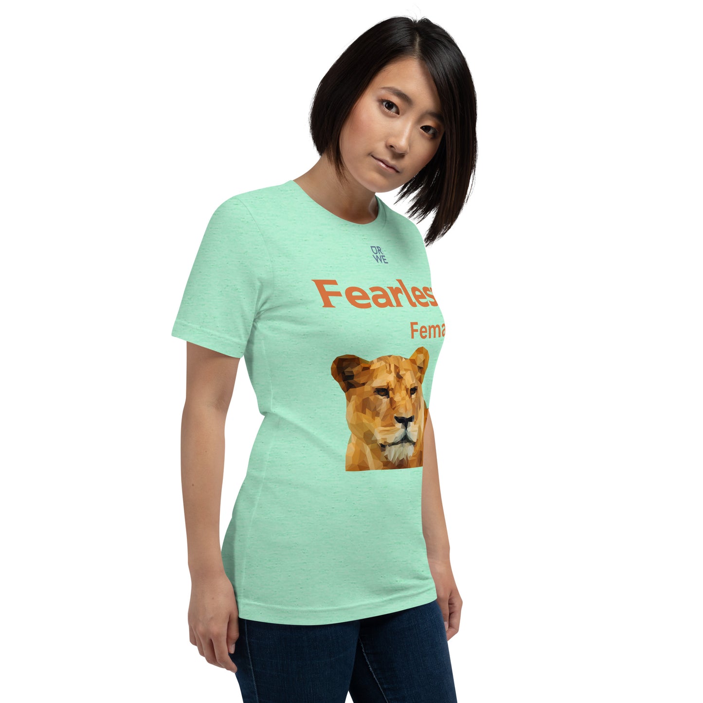 T-shirt manga curta: Fearless Female SE