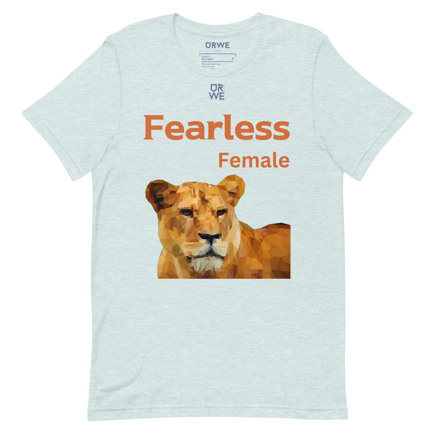 T-shirt manga curta: Fearless Female SE