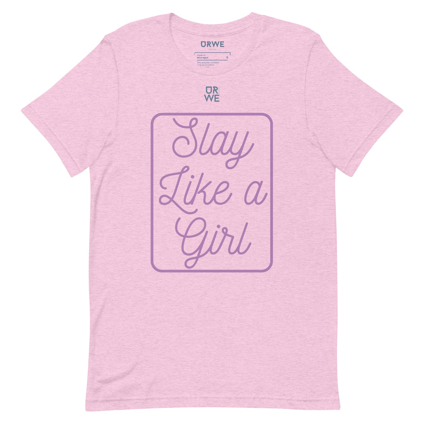 T-shirt manga curta: Slay Like a Girl SE