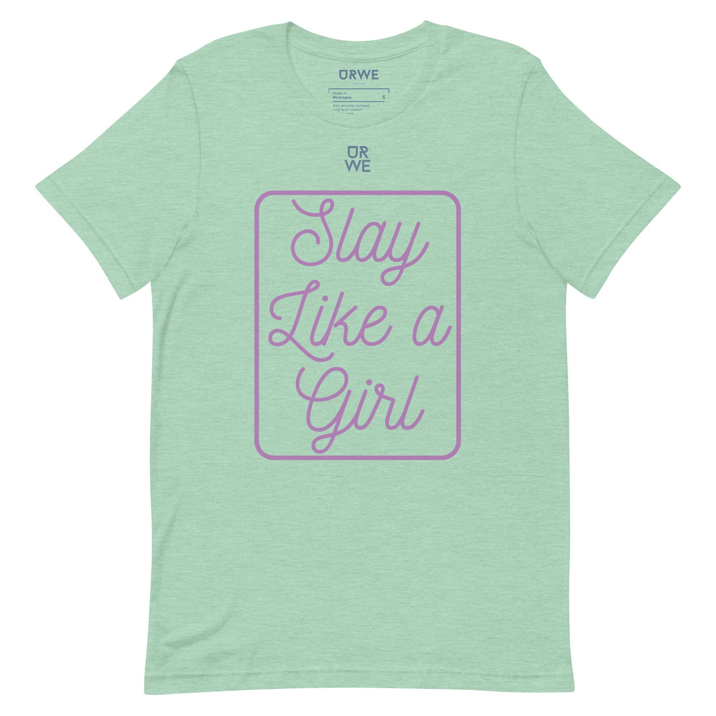 T-shirt manga curta: Slay Like a Girl SE