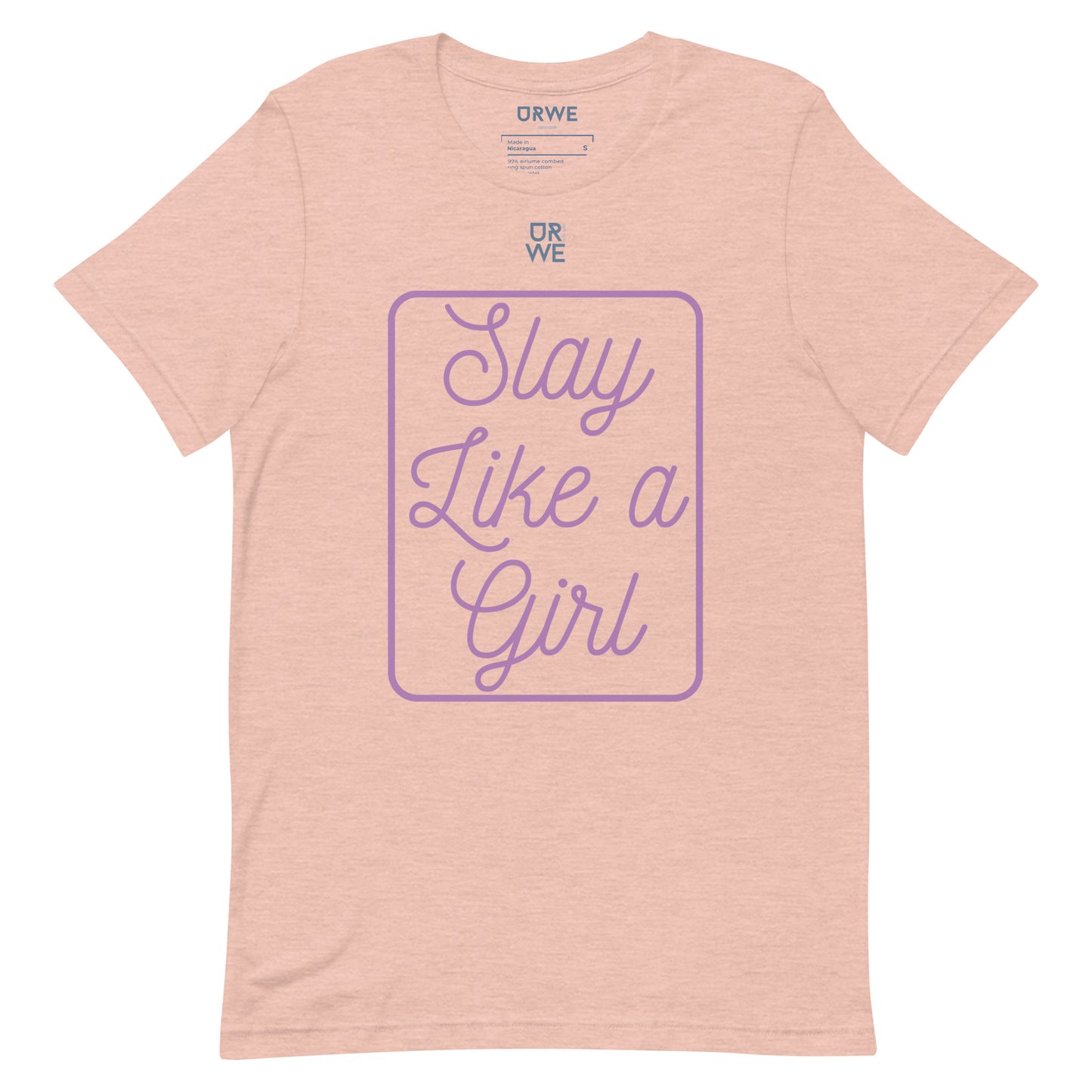 T-shirt manga curta: Slay Like a Girl SE