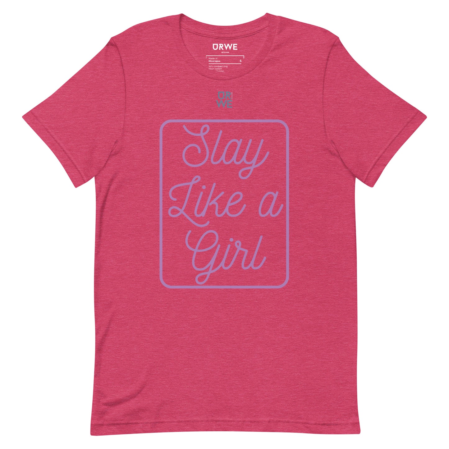 T-shirt manga curta: Slay Like a Girl SE