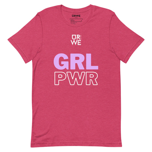 T-shirt manga curta: GRL PWR SE