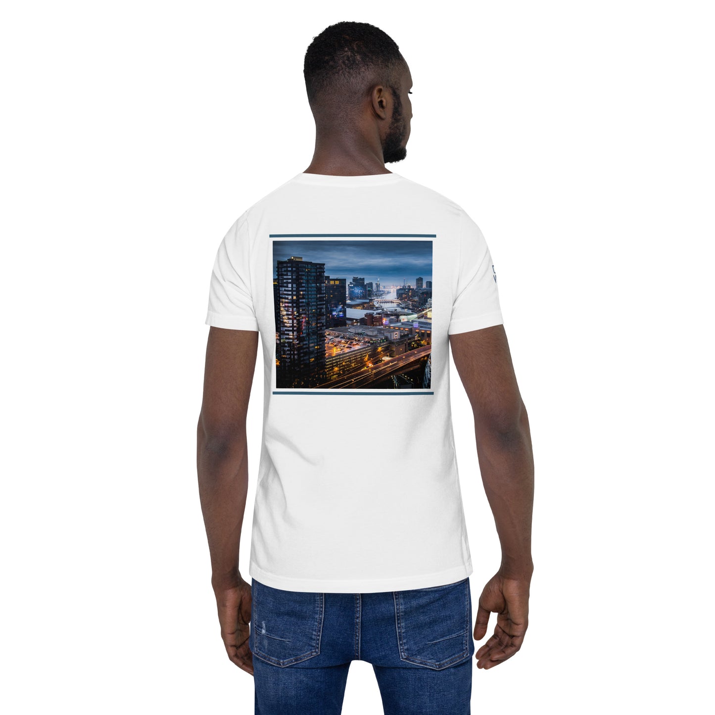 T-shirt manga curta: City SE