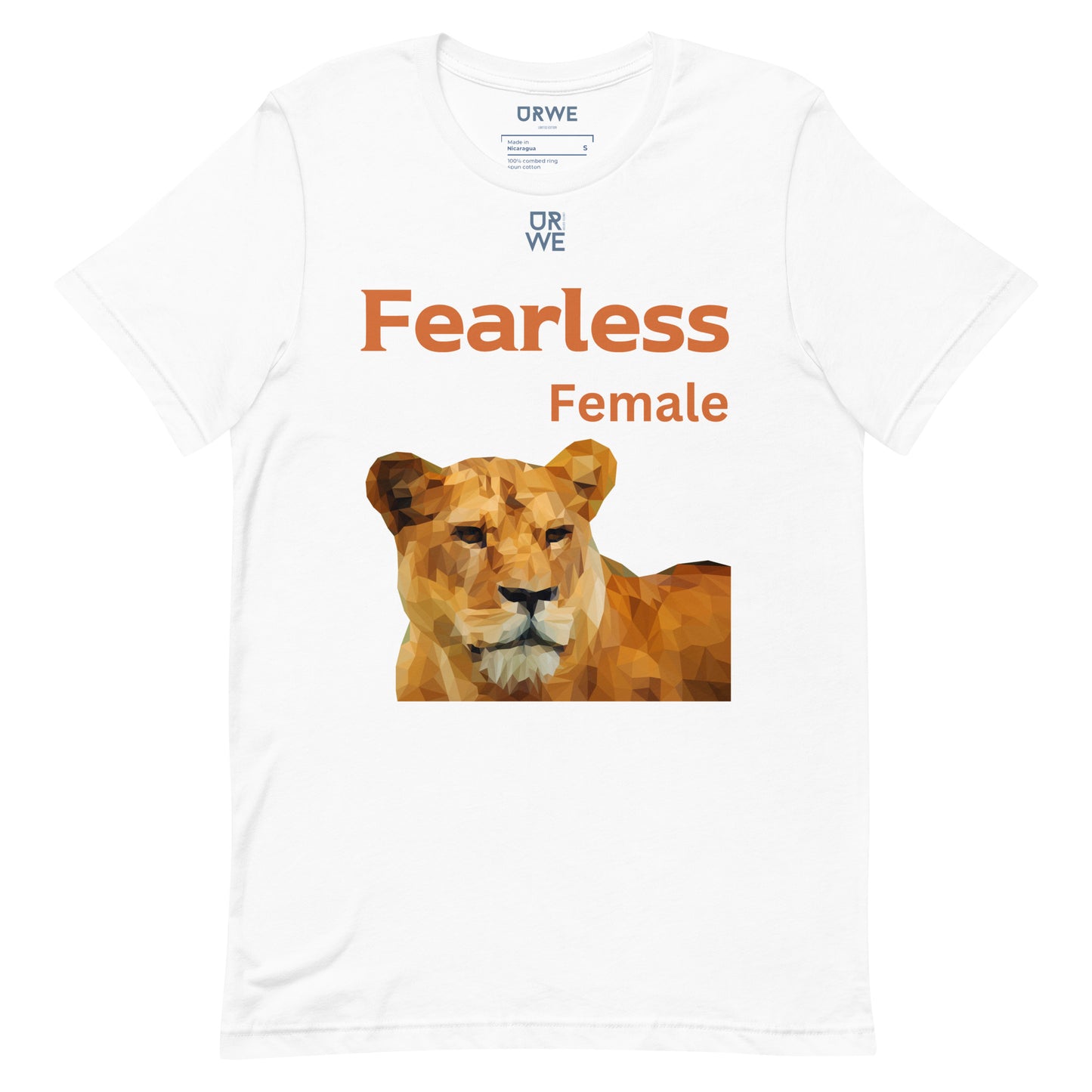 T-shirt manga curta: Fearless Female SE