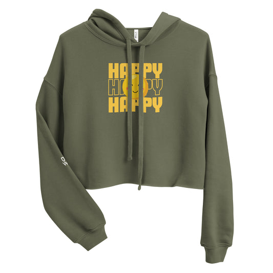 Crop Hoodie: Happy SE