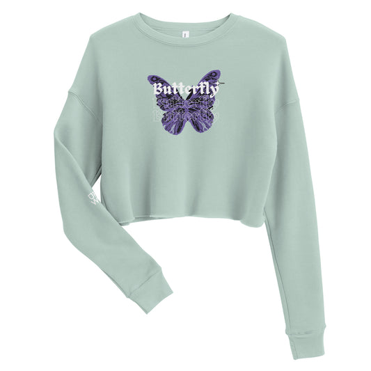 Crop Sweatshirt: Butterfly SE